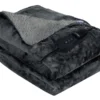 Luvego Fleece/sherpa Elektrische Deken - Dark Grey