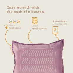 Pleafs Warmtekussen Plush 45x60cm - Hothouse Orchid -Merkloos Winkel e17dca37db021bf2