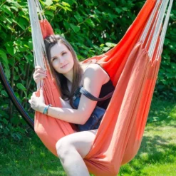 AMANKA 185 X 130 XXL Hangstoel - Orange -Merkloos Winkel e35864f1c1761e73