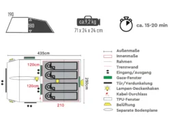 TAMBU Abakasa 4 Tunneltent -Merkloos Winkel e7eae4c78683f1d9