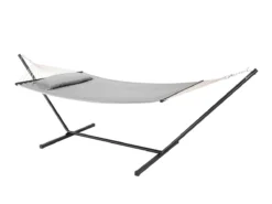 Juskys Cata Hangmat Met Onderstel En Kussen - Grey