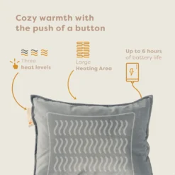 Pleafs Warmtekussen Plush 45x60cm - Black Coral -Merkloos Winkel ea614e6666073a7f