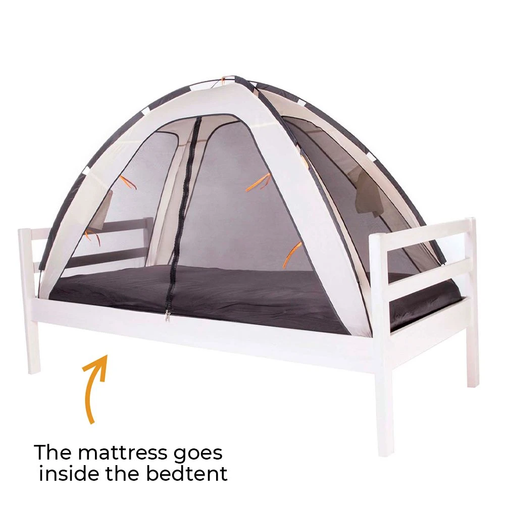 Deryan Luxe Crème Bedtent Klamboe 2 Deryan Luxe Crème Bedtent Klamboe - Afbeelding 2