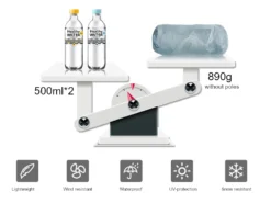 3F UL GEAR 2 PRO 3 Seizoenen 2-persoons Tent - Green -Merkloos Winkel f0f822028973fafb