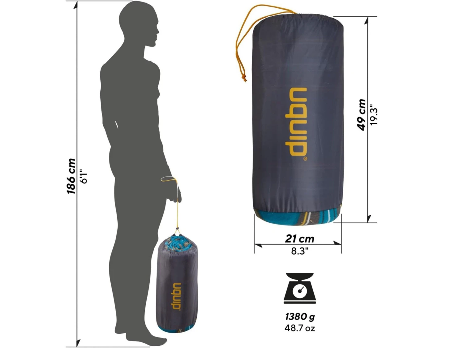 Merkloos Uquip Scotty XL Picknickkleed 3 Merkloos Uquip Scotty XL Picknickkleed - Afbeelding 3