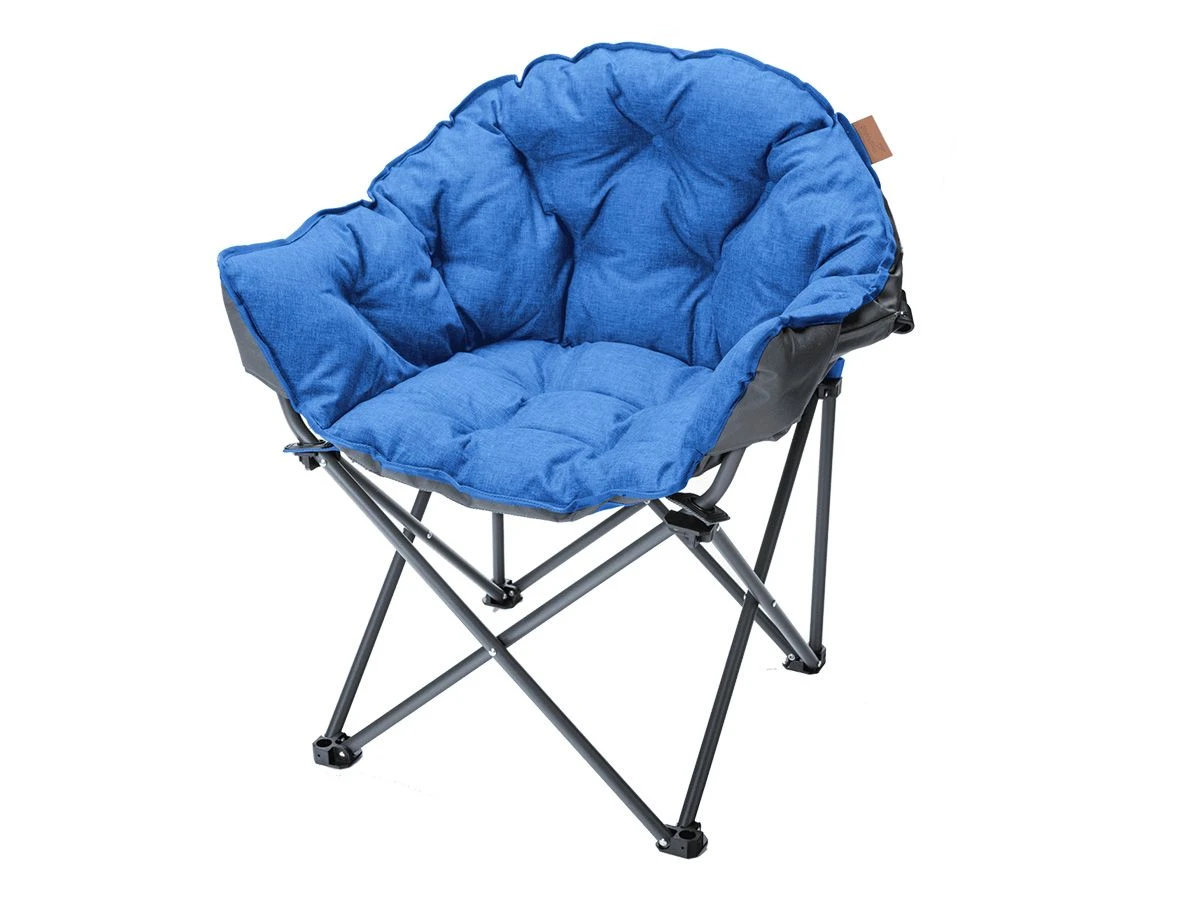Skandika Moonchair Premium XL Vouwstoel - Blue 1 Skandika Moonchair Premium XL Vouwstoel - Blue
