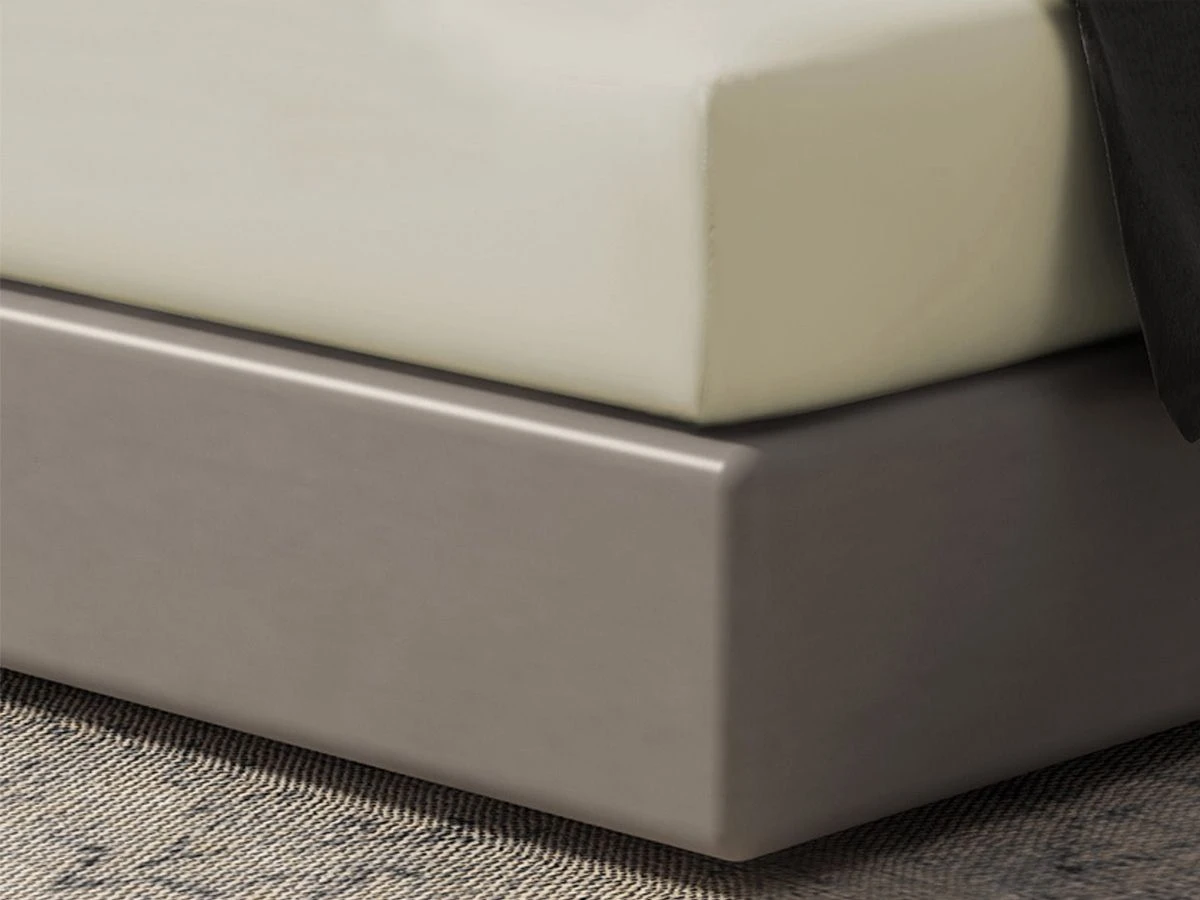 DoubleDry Home 90 X 200 Cm Hoeslaken - Crème 2 DoubleDry Home 90 X 200 Cm Hoeslaken - Crème - Afbeelding 2