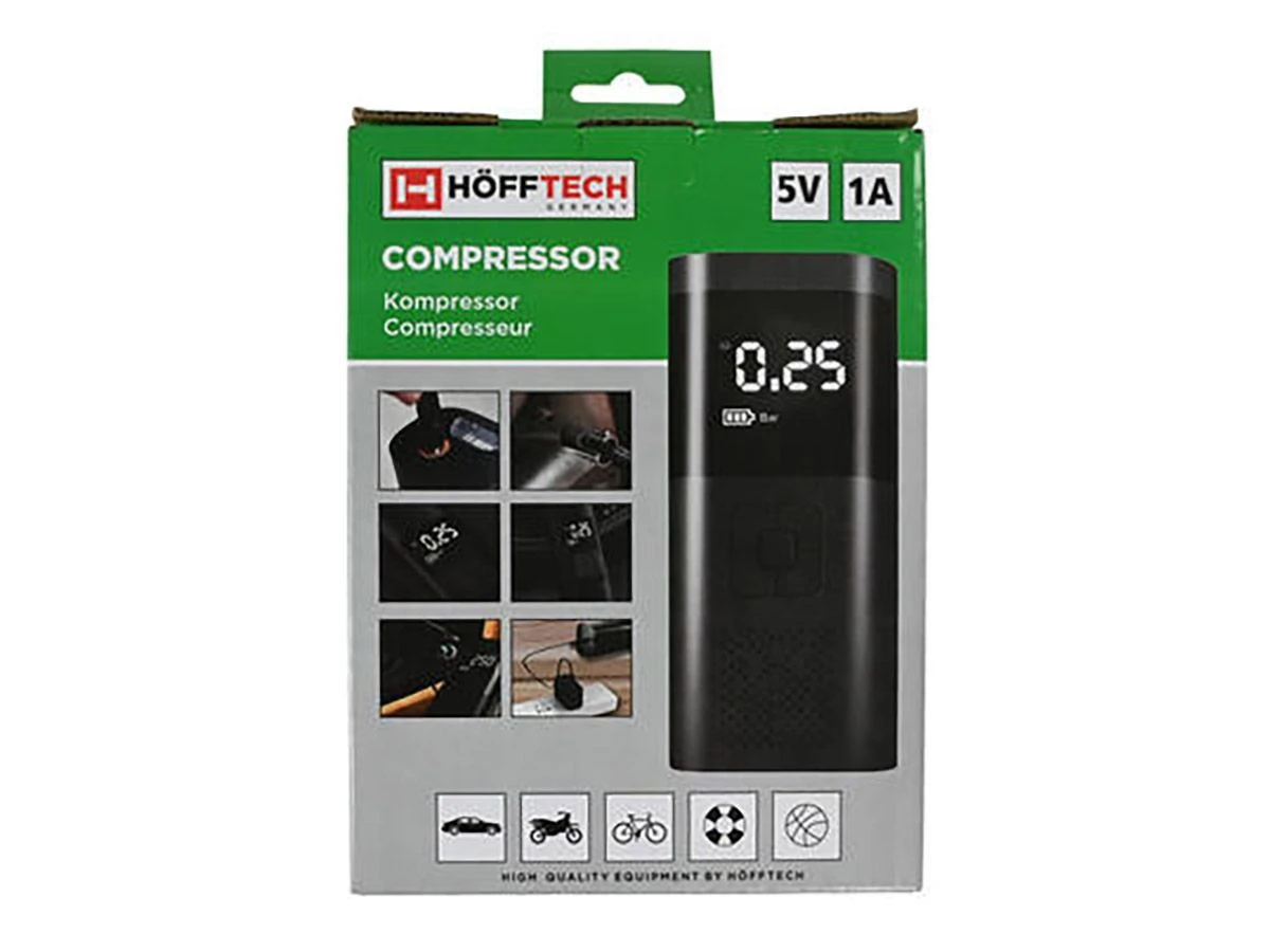 Merkloos Höfftech Accu Luchtcompressor 3 Merkloos Höfftech Accu Luchtcompressor - Afbeelding 3