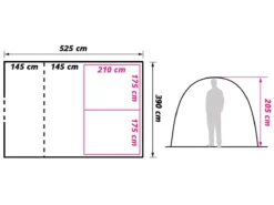 Obelink Lugano 6 Plus Tunneltent 15 Obelink Lugano 6 Plus Tunneltent -Merkloos Winkel obelink lugano 6 plus floor plan ecommerce
