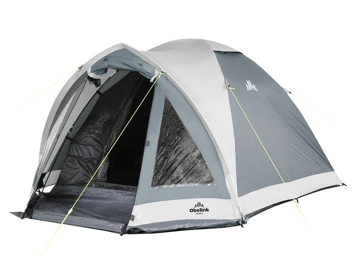 Obelink Milos 3 Deluxe Koepeltent 1 Obelink Milos 3 Deluxe Koepeltent