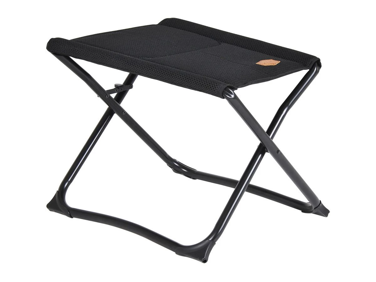 Obelink Queen Luxe 3D Black Voetenbank 1 Obelink Queen Luxe 3D Black Voetenbank