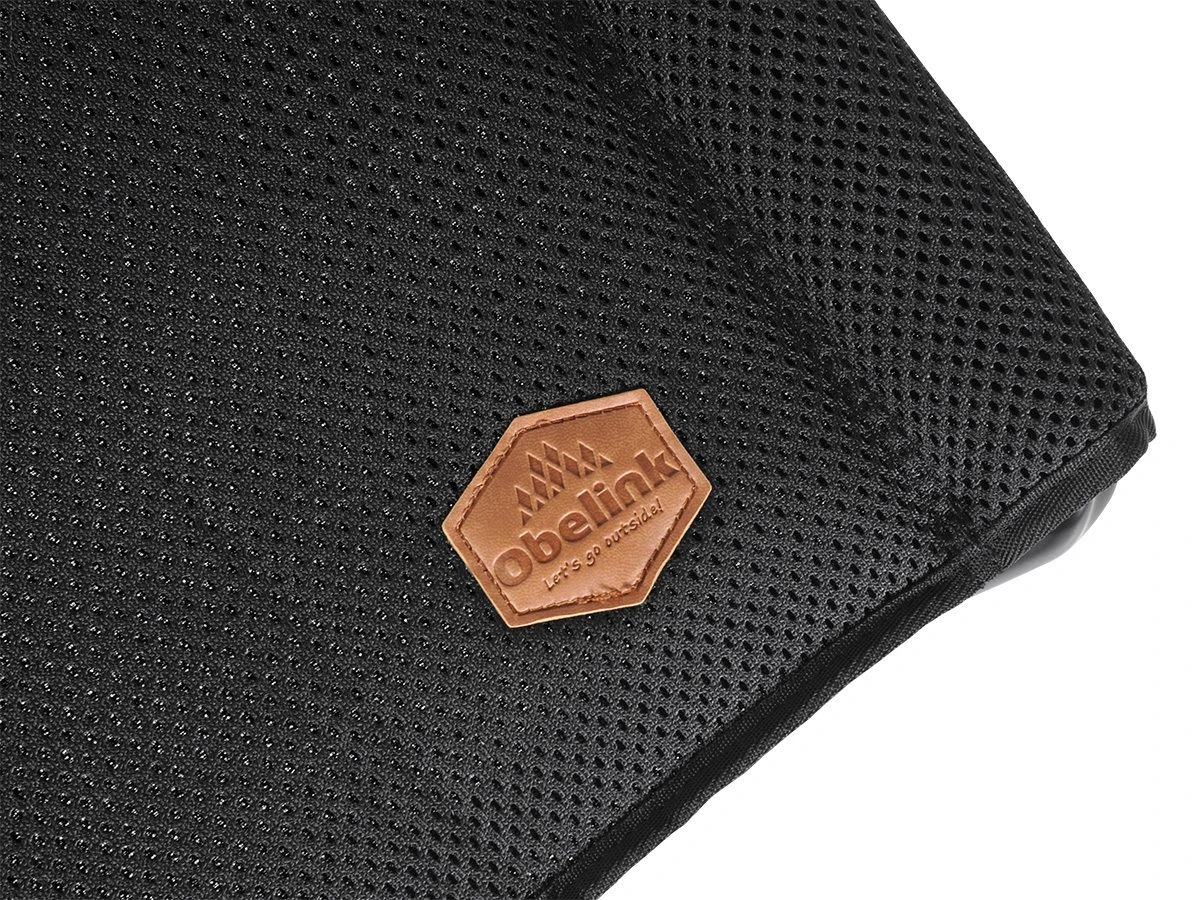 Obelink Queen Luxe 3D Black Voetenbank 5 Obelink Queen Luxe 3D Black Voetenbank - Afbeelding 5