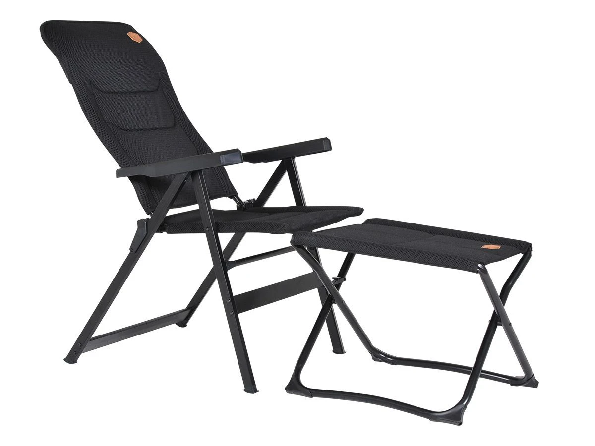 Obelink Queen Luxe 3D Black Voetenbank 2 Obelink Queen Luxe 3D Black Voetenbank - Afbeelding 2