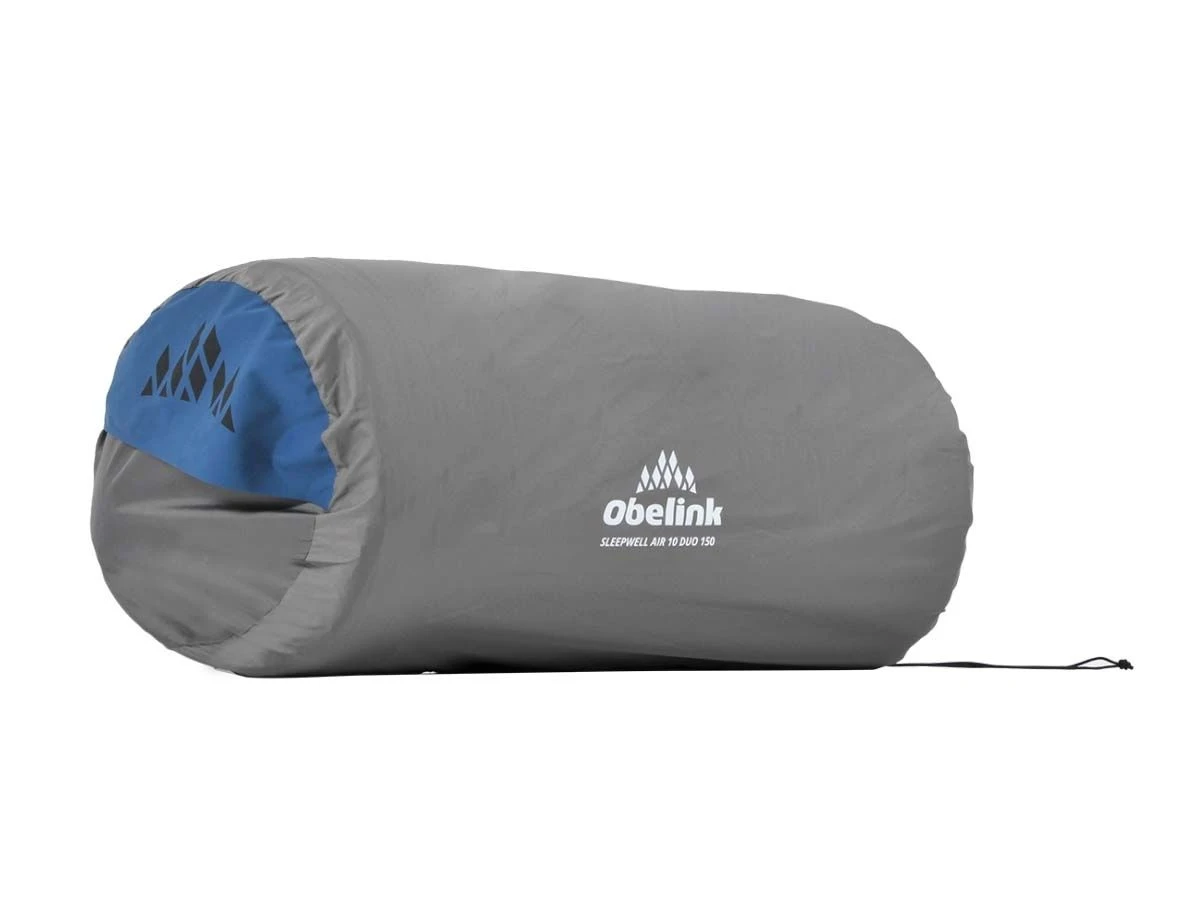 Obelink Sleepwell Air 10 Duo Slaapmat - 201 X 150 Cm 2 Obelink Sleepwell Air 10 Duo Slaapmat - 201 X 150 Cm - Afbeelding 2