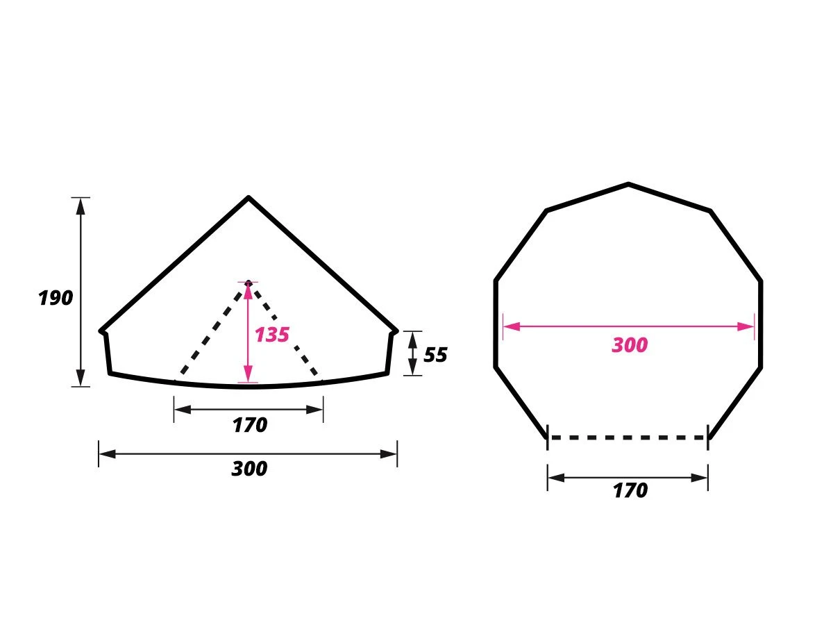 Obelink Sahara 300 Deluxe Bell Tent 3 Obelink Sahara 300 Deluxe Bell Tent - Afbeelding 3