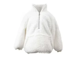 Unique Living Kids Willow Oversized Hoodie - Dove White