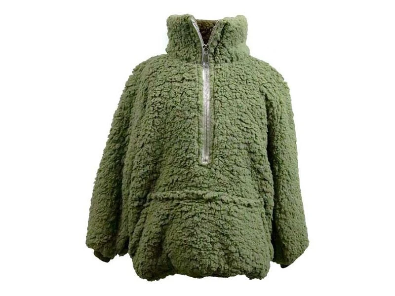 Unique Living Kids Willow Oversized Hoodie - Winter Green 1 Unique Living Kids Willow Oversized Hoodie - Winter Green