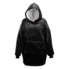 Unique Living Oversized Hoodie - Black