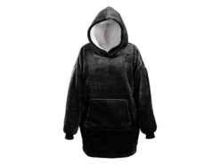 Unique Living Oversized Hoodie - Black