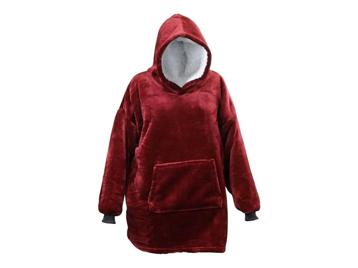 Unique Living Oversized Hoodie - Bloodstone 1 Unique Living Oversized Hoodie - Bloodstone
