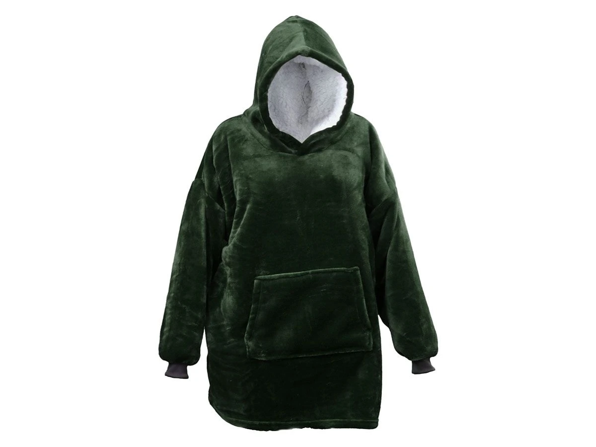 Unique Living Oversized Hoodie - Dark Green 1 Unique Living Oversized Hoodie - Dark Green