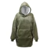 Unique Living Oversized Hoodie - Deep Green