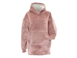 Unique Living Kids Oversized Hoodie - Old Pink