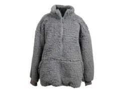 Unique Living Willow Oversized Hoodie - Dark Grey