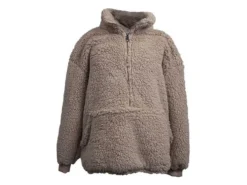 Unique Living Willow Oversized Hoodie - Taupe