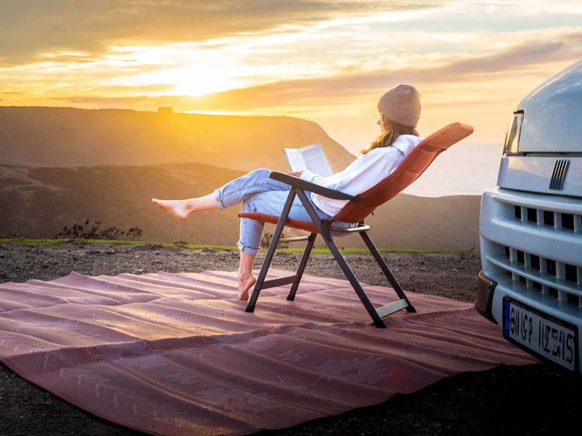 Wander Wonder Bohemian Standenstoel - Faded Red 8 Wander Wonder Bohemian Standenstoel - Faded Red - Afbeelding 8